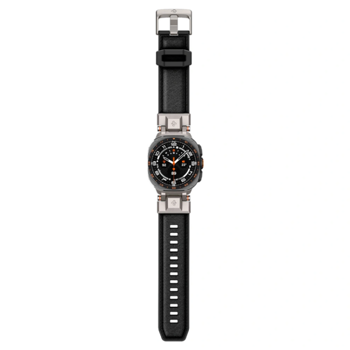 Spigen - Spigen Galaxy Watch Ultra 1/2 (47mm) Armband Dura Pro Armor - Svart