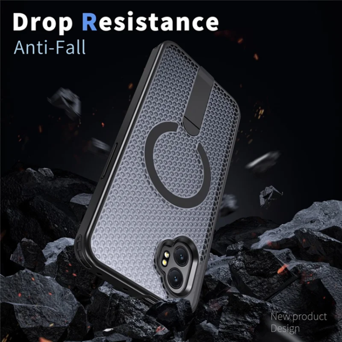 A-One Brand - Mobilskal till Galaxy XCover 7 Pro Magsafe Grid Texture