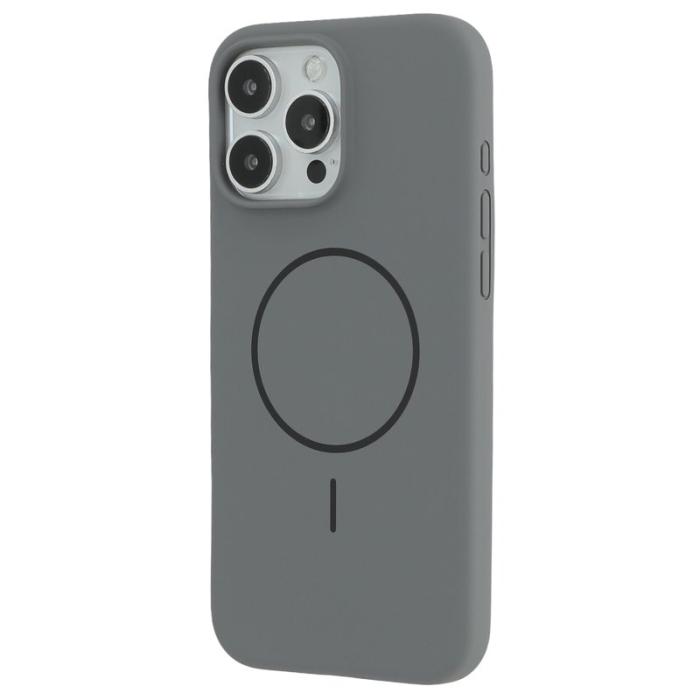 X-Level - X-LEVEL Mobilskal till iPhone 16 Pro Max MagSafe Liquid Silicone Svart