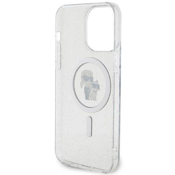 KARL LAGERFELD - KARL LAGERFELD iPhone 15 Pro Max Mobilskal Magsafe Glitter