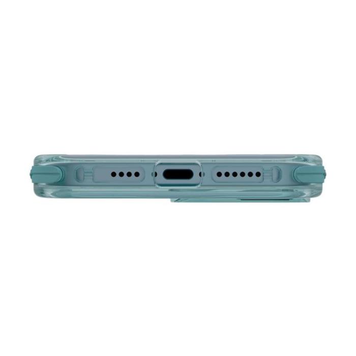UNIQ - UNIQ iPhone 16 Mobilskal MagSafe Combat - Blågrönt