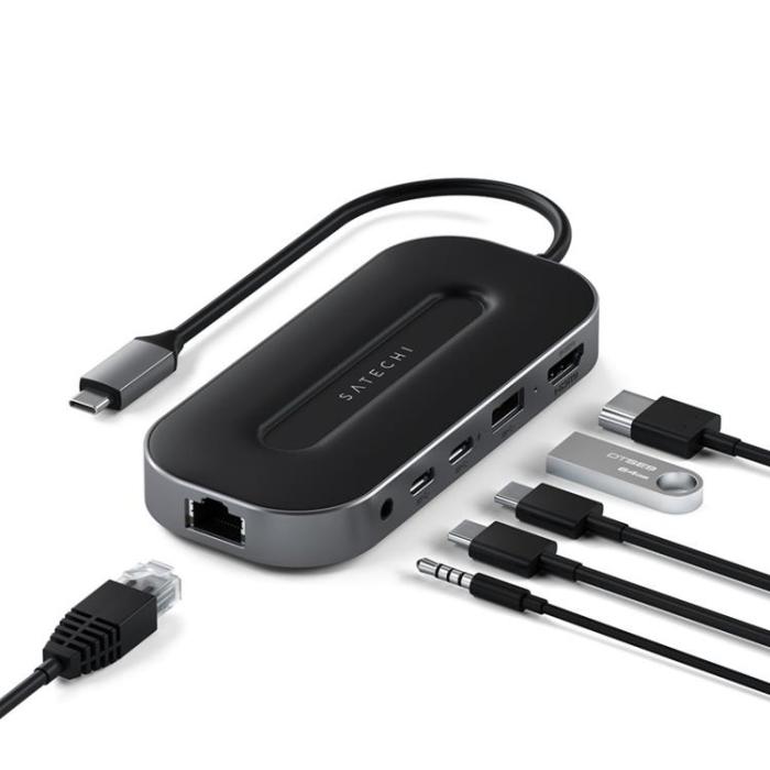 Satechi - Satechi USB4 Multiport Hubb med 2.5G Ethernet