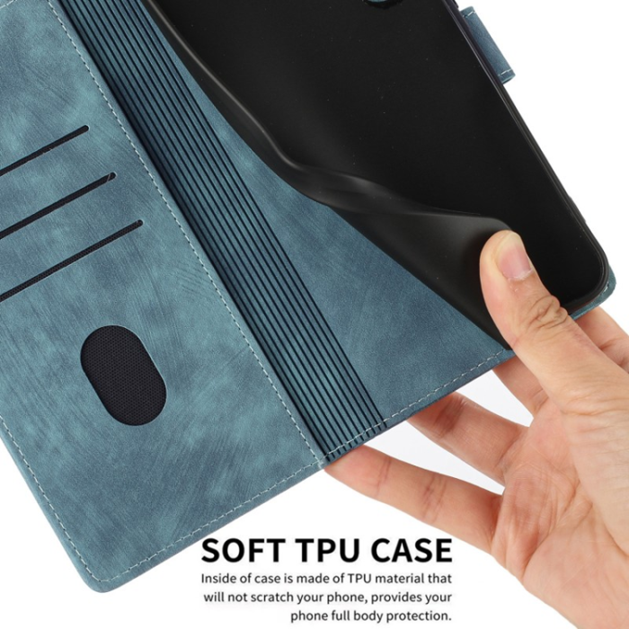 WANLONFENG - WANLONFENG Galaxy A26 Plånboksfodral med 2Pcs Härdat Glas MTL