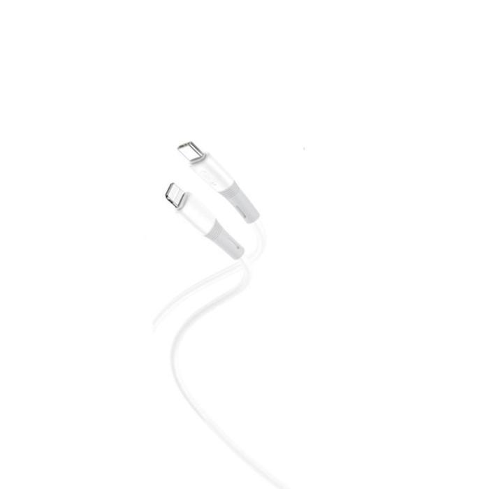 XO - XO USB-C Till Lightning 27W Kabel 1m NB-Q226A - Vit