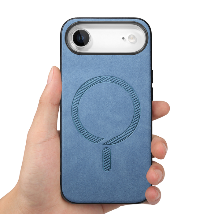 A-One Brand - iPhone Air Mobilskal MagSafe Skin-touch - Blå