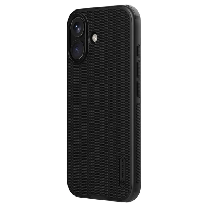 Nillkin - Nillkin iPhone 16 Mobilskal MagSafe Frosted Shield Pro - Svart