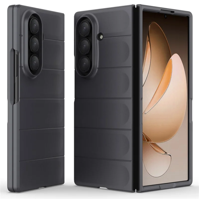 A-One Brand - Galaxy Z Fold 7 5G Mobilskal Anti-Drop - Mörkgrå