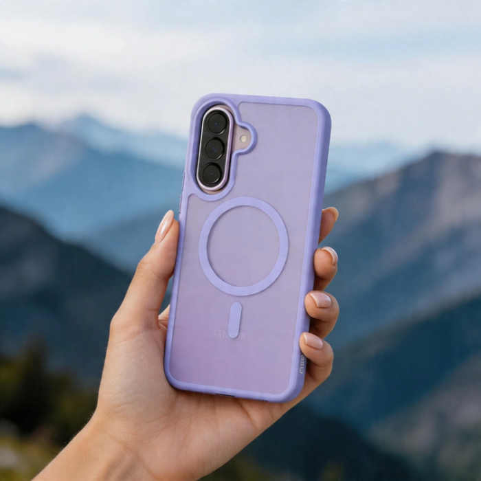 Tech-Protect - Tech-Protect Mobilskal För Galaxy A37 5G Magsafe Magmat - Matte Lila