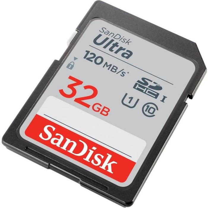 Sandisk - Sandisk Minneskort Ultra SDHC 32GB 120MB/s