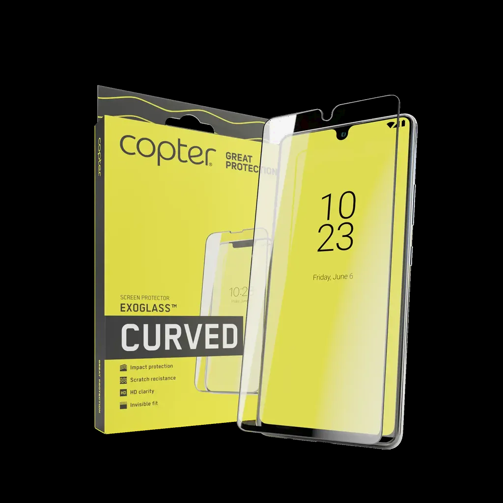 Copter Exoglass Curved Härdat Glas Skärmskydd iPhone 15 Pro Max | 5468 | AlltMobil