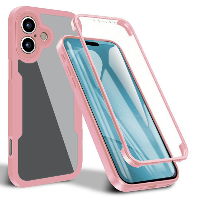 Mobilskal till iPhone 17 Acrylic + TPU - Rosa | 2353 | AlltMobil