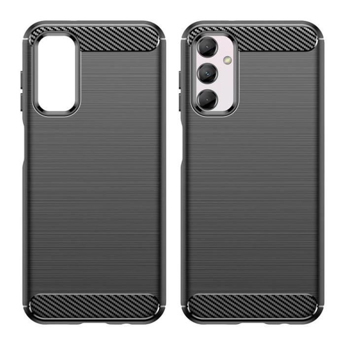 OEM - Galaxy M14 Mobilskal Carbon Flexible - Svart
