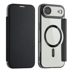 Amorus - AMORUS iPhone Air Plånboksfodral MagSafe RFID - Svart