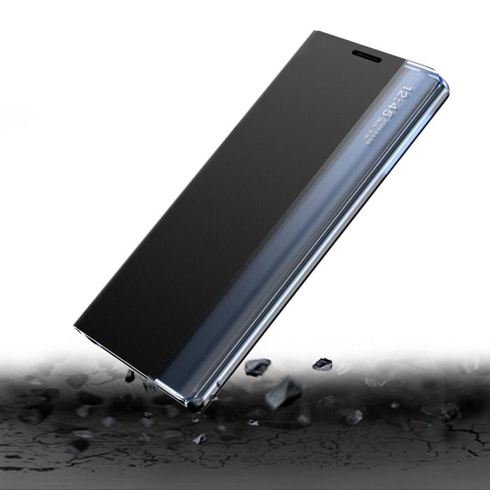 OEM - Galaxy S23 Fodral Sleep Flip - Blå