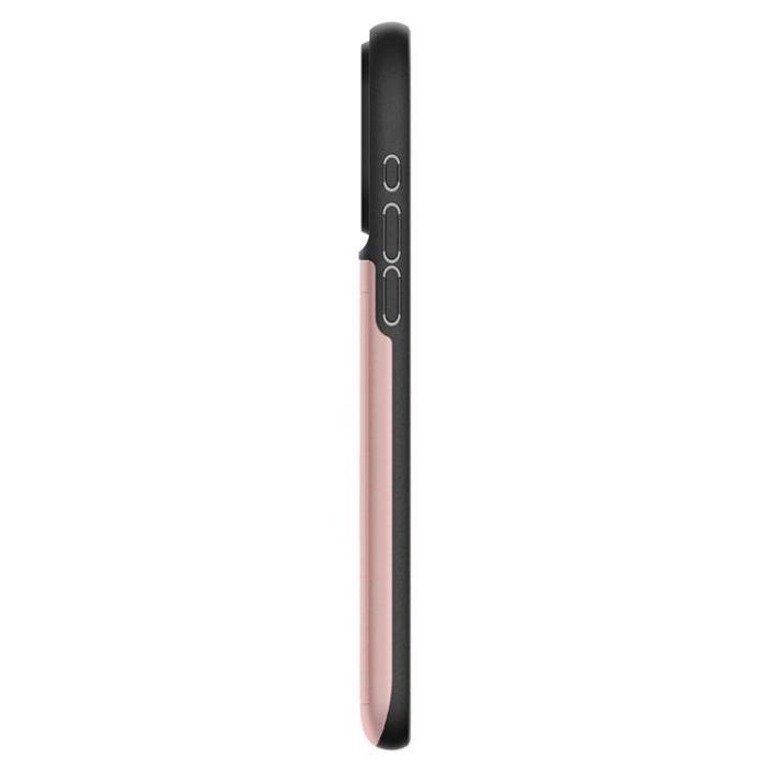 Spigen - Spigen iPhone 15 Pro Max Mobilskal Slim Armor CS - Rosa
