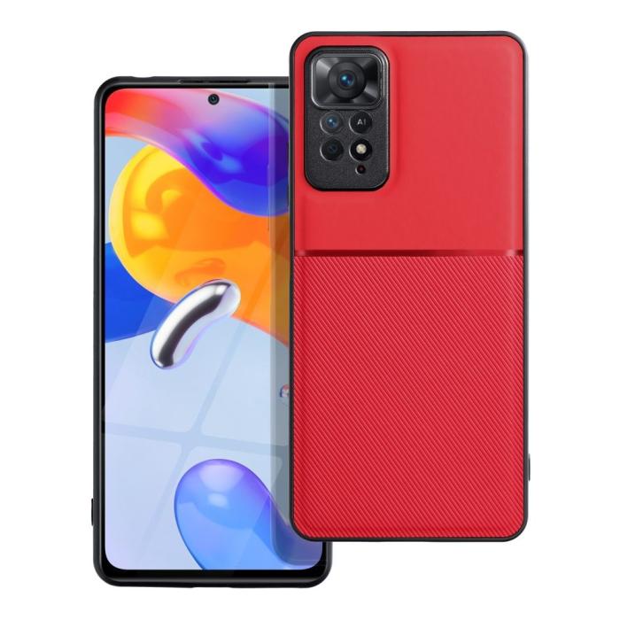 OEM - Xiaomi Redmi Note 11 Pro 4G/5G Skal Forcell Noble - Röd