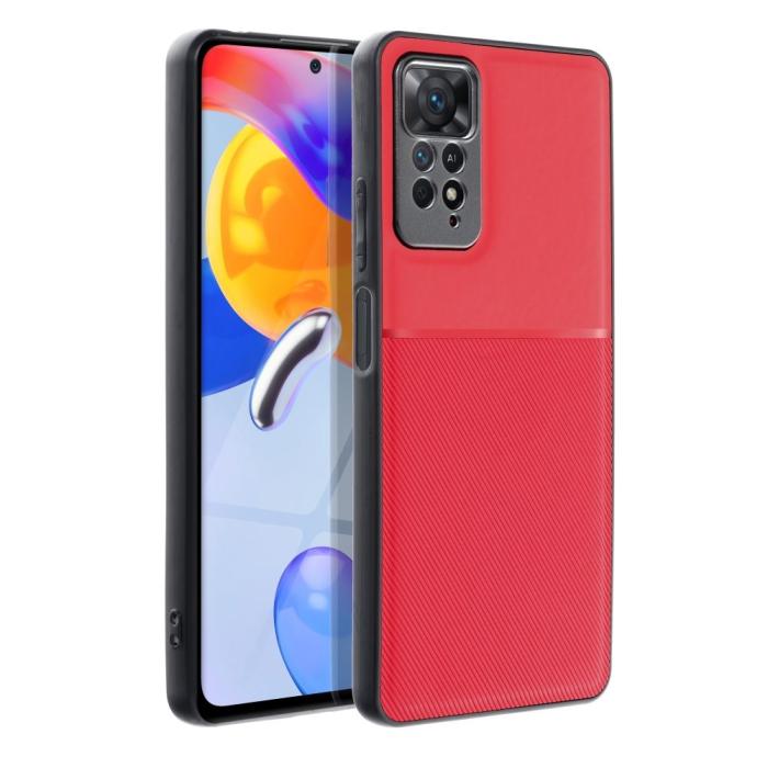 OEM - Xiaomi Redmi Note 11 Pro 4G/5G Skal Forcell Noble - Röd
