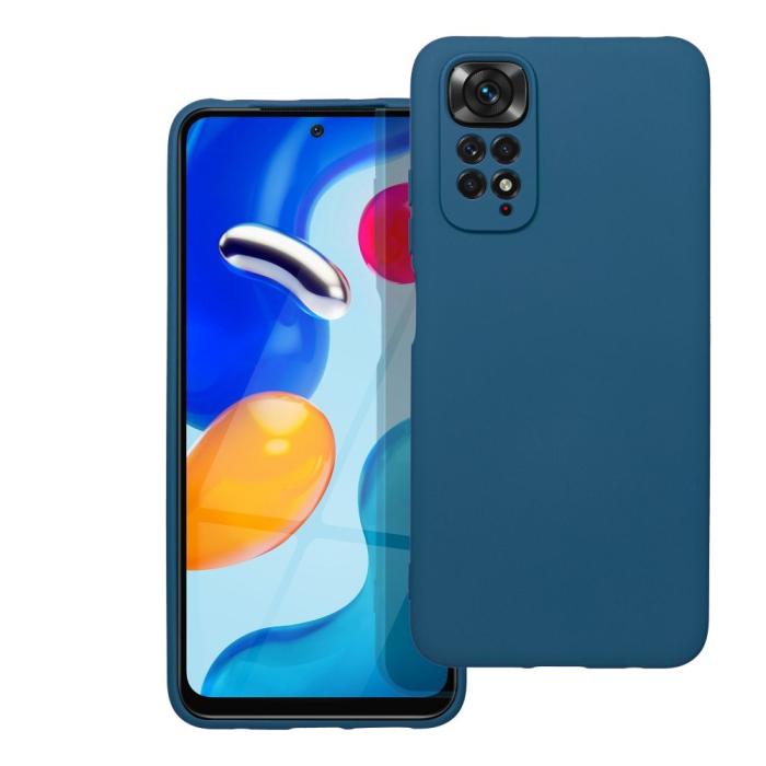 Forcell - Xiaomi Redmi Note 11 Pro 4G/5G Skal Forcell Silikon Lite - Blå