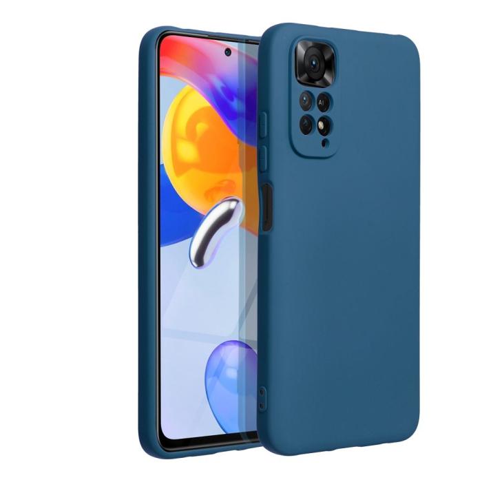Forcell - Xiaomi Redmi Note 11 Pro 4G/5G Skal Forcell Silikon Lite - Blå