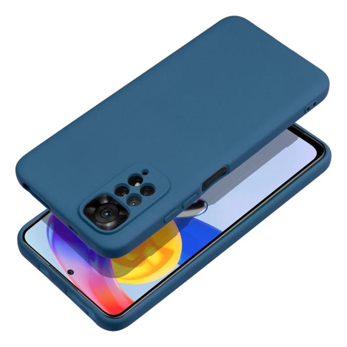 Forcell - Xiaomi Redmi Note 11 Pro 4G/5G Skal Forcell Silikon Lite - Blå