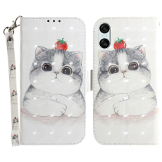 A-One Brand - Sony Xperia 10 VI Plånboksfodral 3D Pattern - Cat
