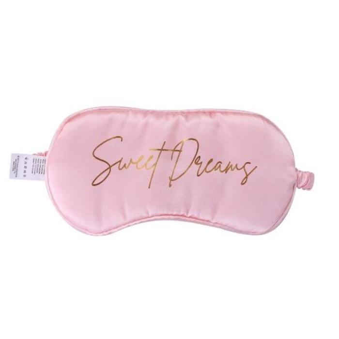 OEM - Bekväm Silky Sovmask/Ögonmask - Sweet Dreams