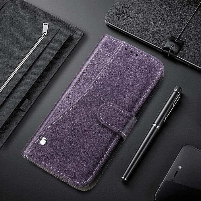 UTGATT4 - Rotary Card Holder Plånboksfodral iPhone 12 Mini - Lila