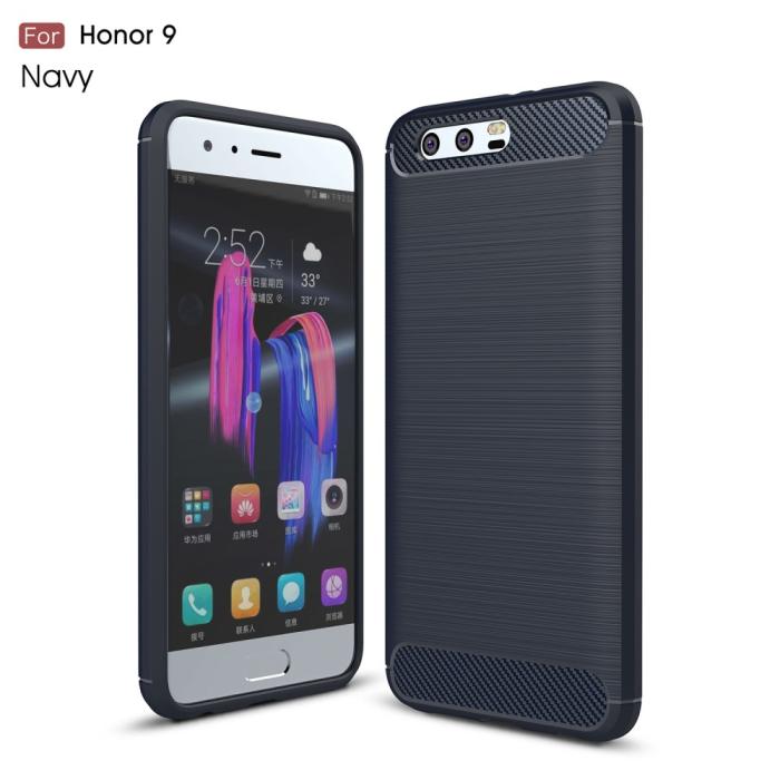 UTGATT4 - Brushed Mobilskal till Huawei Honor 9 - Blå