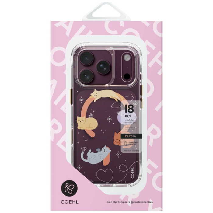UNIQ - Uniq Mobilskal för iPhone 18 Pro/17 Pro MagSafe Magnetic Coehl Ellie