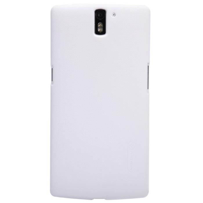 UTGATT5 - Nillkin Frosted Shield Skal till OnePlus One + Skärmskydd (Vit)
