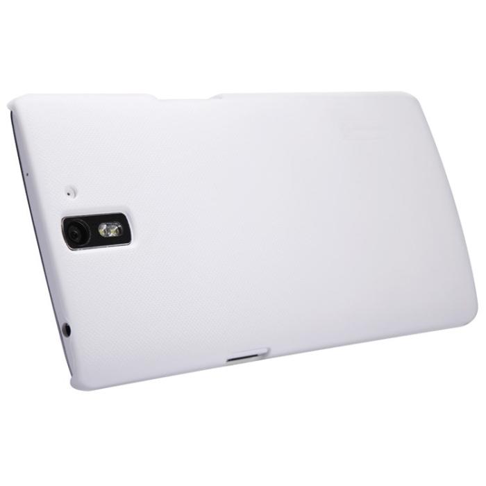 UTGATT5 - Nillkin Frosted Shield Skal till OnePlus One + Skärmskydd (Vit)