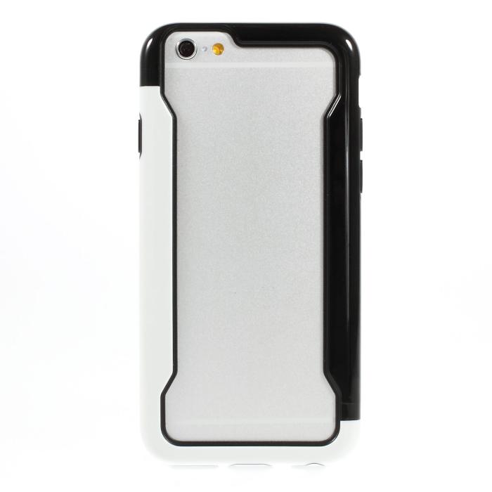 UTGATT5 - Bumper skal till Apple iPhone 6 / 6S - Svart/Vit