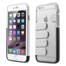OEM - Bumper skal till Apple iPhone 6 / 6S - Vit Fingrar