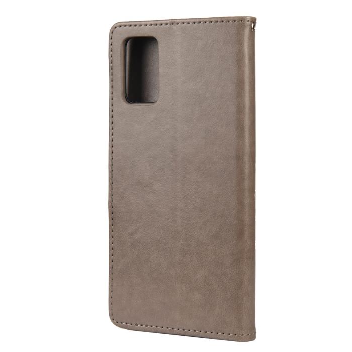 A-One Brand - Butterfly Plånboksfodral Samsung Galaxy A32 5G - Grå