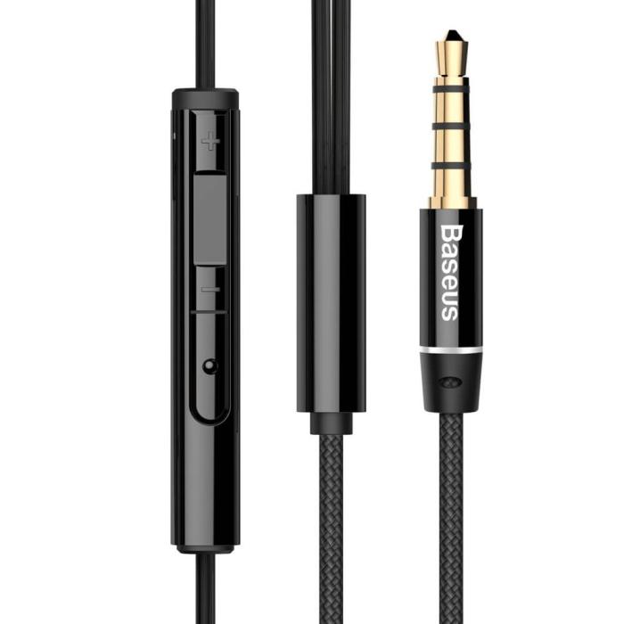 BASEUS - Baseus Encok H06 Lateral Earbuds hörlursfjärrkontroll Svart