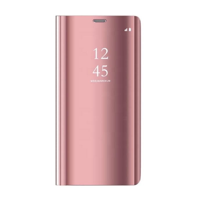 OEM - Smart Clear View Case för Samsung Galaxy A34 5G rosa
