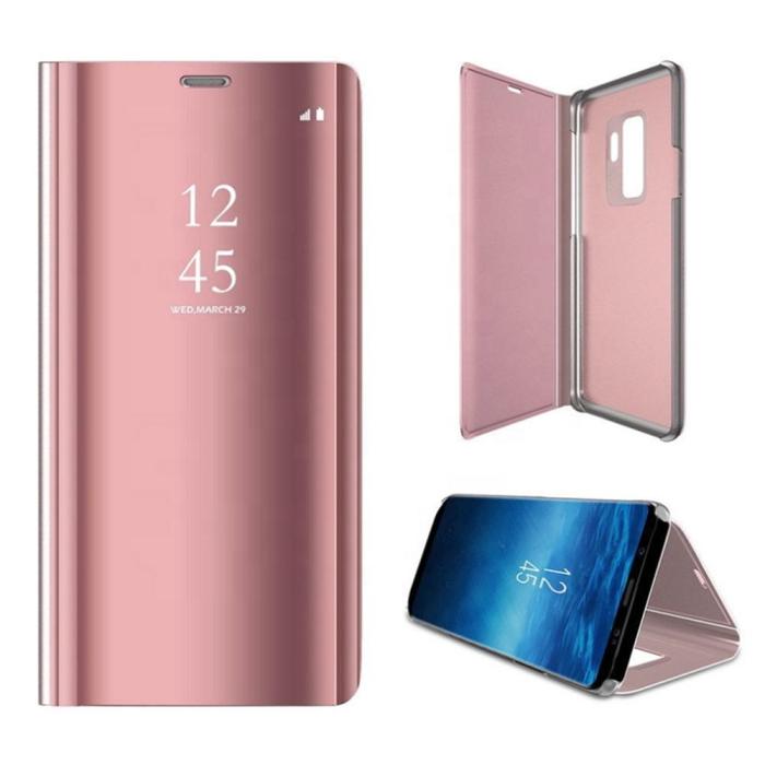 OEM - Smart Clear View Case för Samsung Galaxy A34 5G rosa