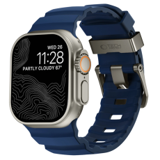 Tech-Protect - Tech-Protect Armband F&ouml;r Apple Watch (44/45/46/49mm) Motion - Nautical Bl&aring;