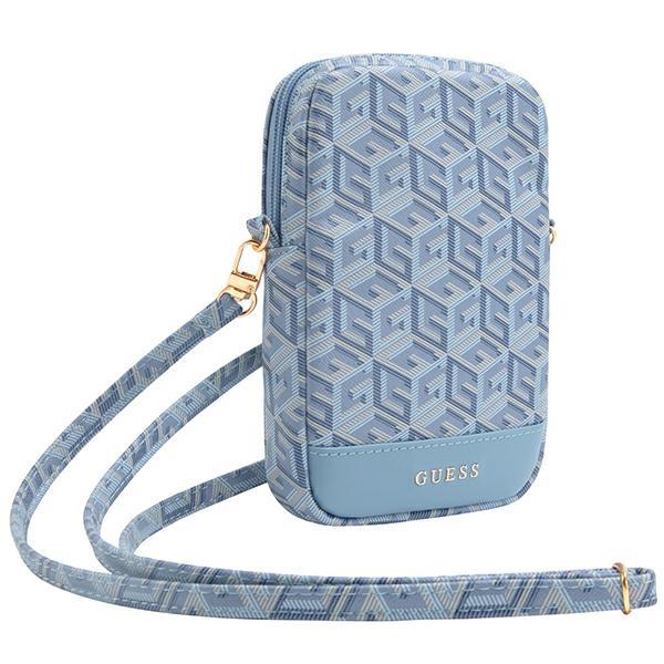 Guess GUWBZPGCSPGB Handväska Zip GCube Stripe - Blå
