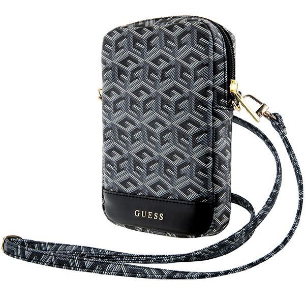 Guess GUWBZPGCSPGK Handväska Zip GCube Stripe - Svart