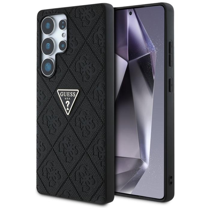 Guess - Guess Mobilskal till Galaxy S25 Ultra MagSafe 4G Triangle Metal