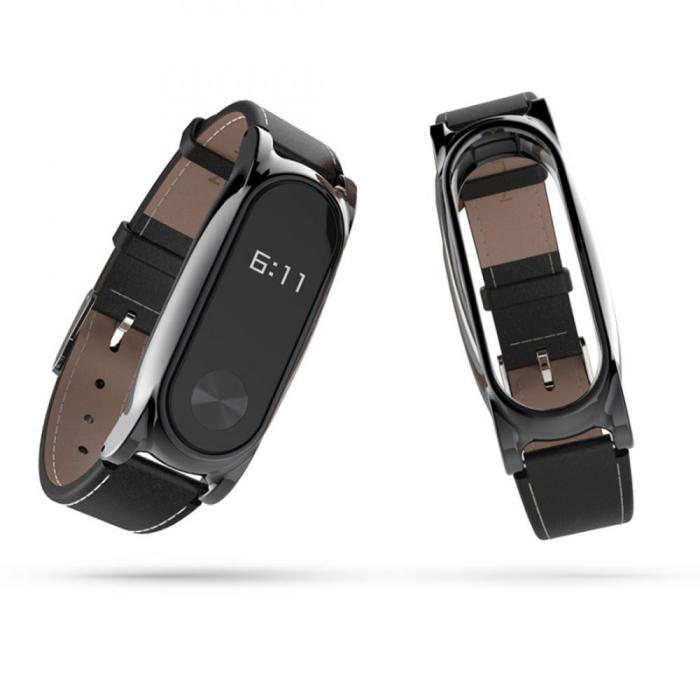 UTGATT1 - Tech-Protect Herms Xiaomi Mi Band 3/4 Svart
