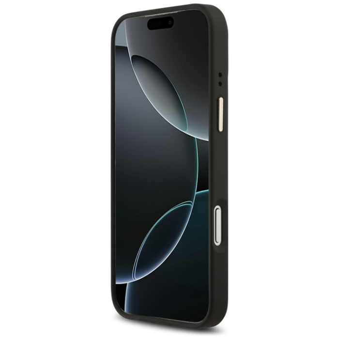 Guess - Guess iPhone 17 Pro Max Mobilskal Magsafe Stripe - Svart