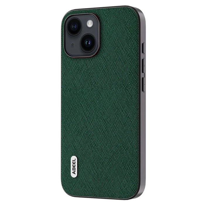 ABEEL - ABEEL iPhone 15 Plus Mobilskal - Grön