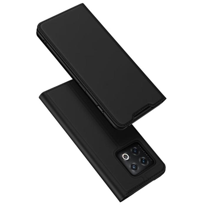 Dux Ducis - Dux Ducis OnePlus 10 Pro 5G Plånboksfodral Skin Series - Svart