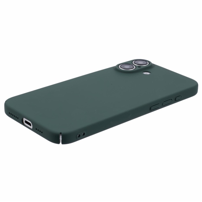 A-One Brand - iPhone 16 Mobilskal Skin-Touch Rubberized PC - Grön
