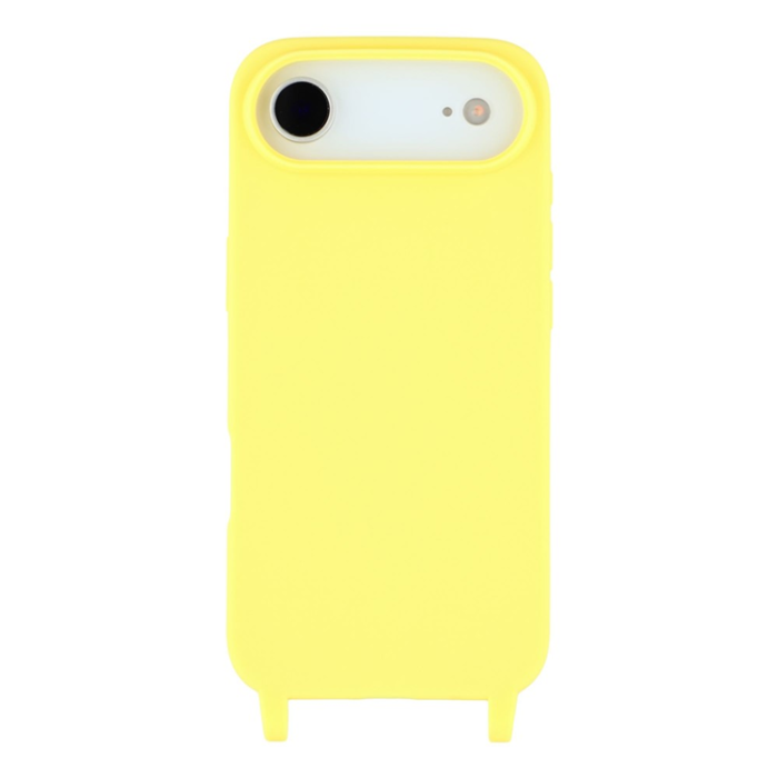 A-One Brand - iPhone 17 Air Mobilskal TPU med Hål för Rem - Gul