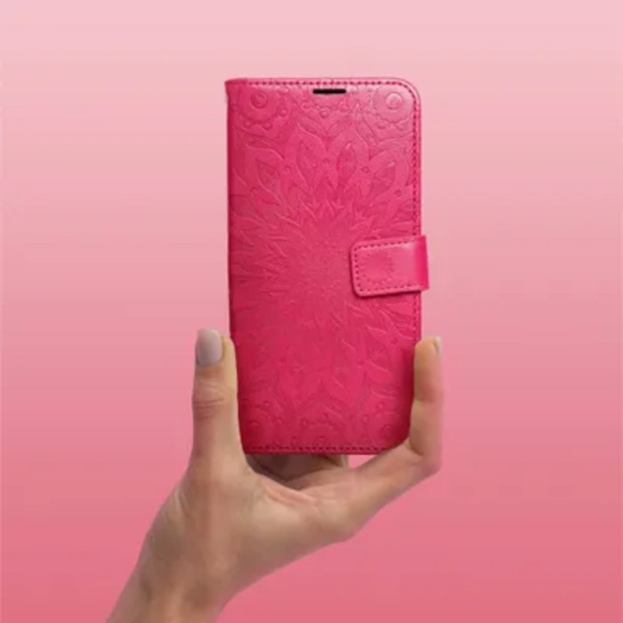 OEM - Galaxy S24 Ultra Plånboksfodral Mezzo - Magenta