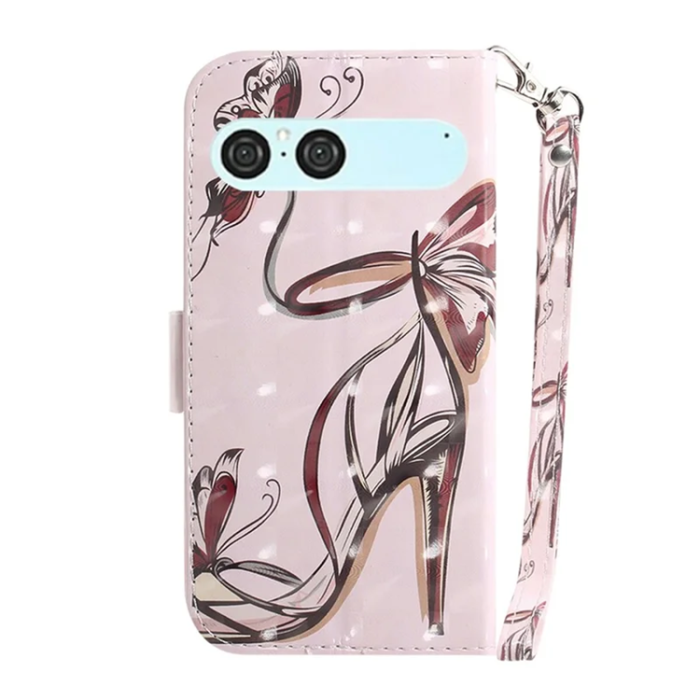 A-One Brand - Sony Xperia 10 VII Plånboksfodral med Handledsrem - Butterfly