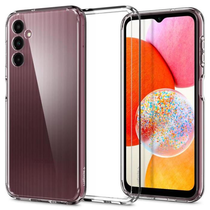 UTGATT - Spigen Galaxy A14 4G Mobilskal Ultra Hybrid - Crystal Clear